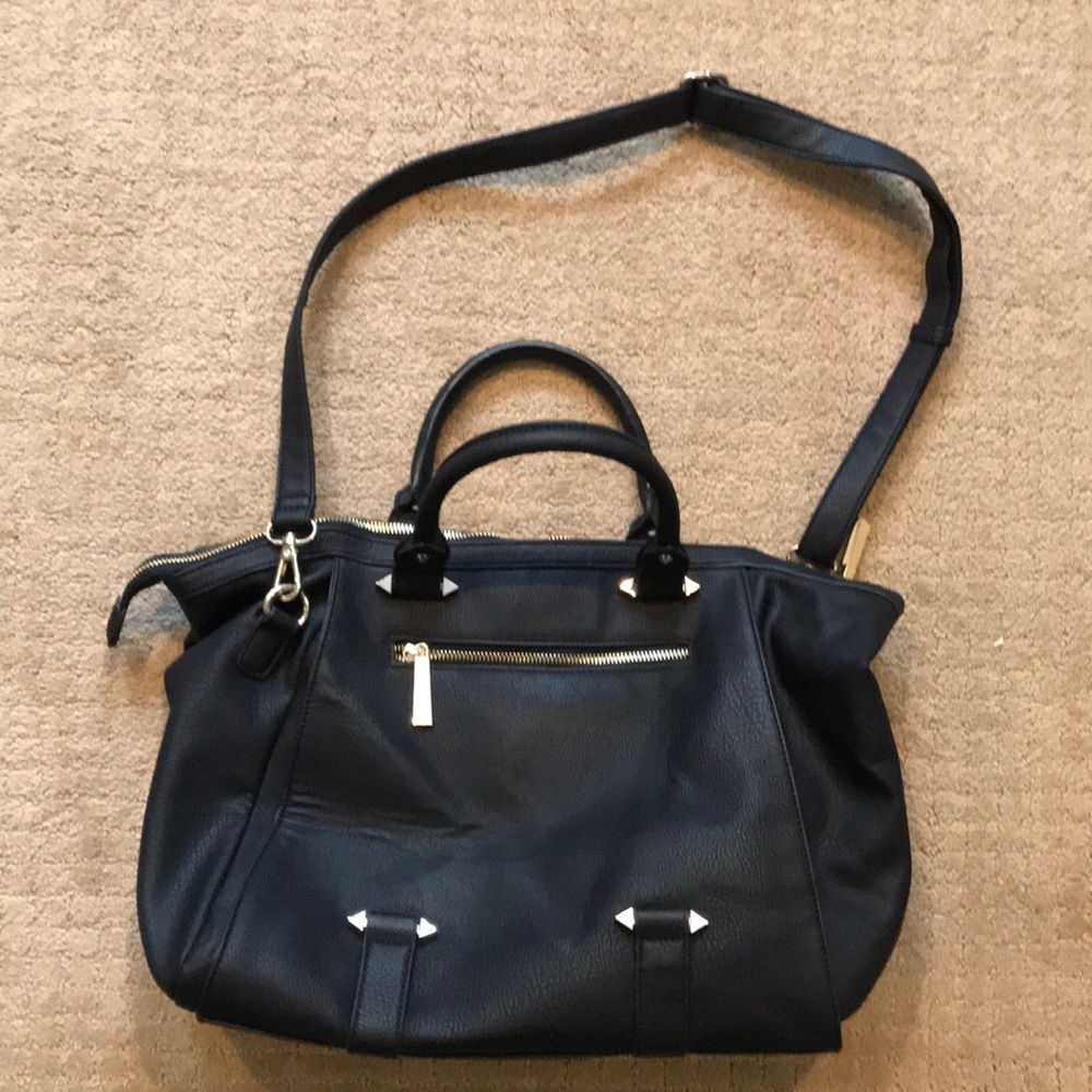 BP Black Leather Tote